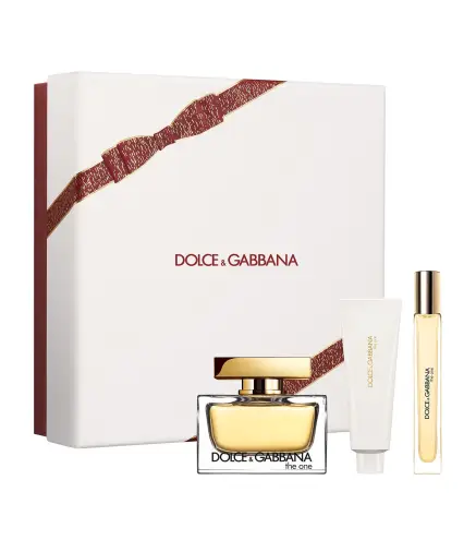 DOLCE GABBANA THE ONE EAU DE PARFUM 75ML VAPORIZADOR + LOCION CORPORAL 50ML + MINIATURA 10ML VAPORIZADOR