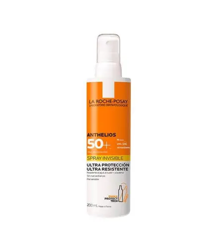 LA ROCHE POSAY ANTHELIOS SPRAY INVISIBLE SPF50+ 200ML VAPORIZADOR