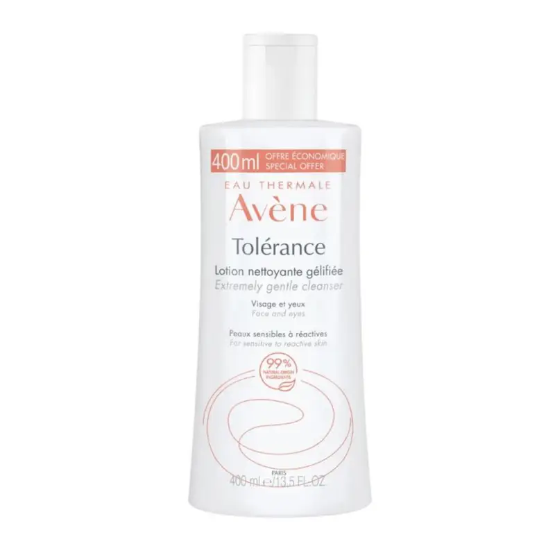 AVENE EAU THERMALE TOLERANCE GENTLE CLEANSER 400ML AVENE EAU THERMALE TOLERANCE GENTLE CLEANSER 400ML
