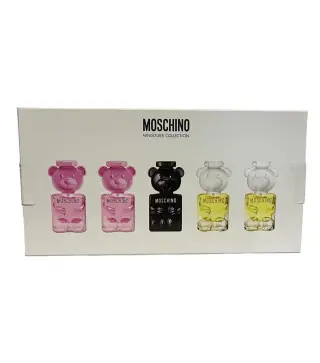 MOSCHINO MINIATURE COLLECTION EAU DE PARFUM SET 5ML