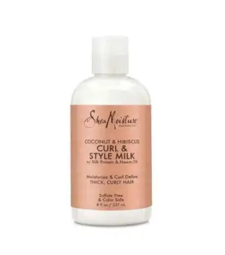 SHEA MOISTURE COCONUL & HIBISCUS LECHE CAPIÑAR SIN SULFATOS 254ML