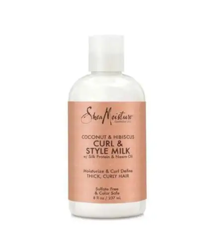 SHEA MOISTURE COCONUL & HIBISCUS LECHE CAPIÑAR SIN SULFATOS 254ML