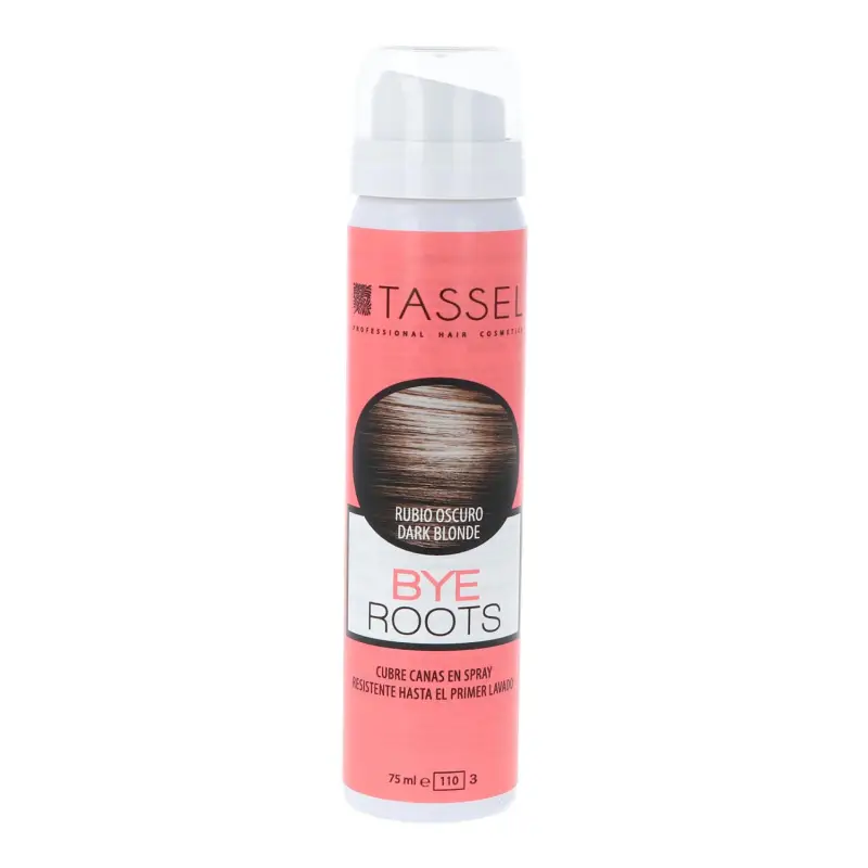 TASSEL BYE ROOTS CUBRECANAS RUBIO OSCURO SPRAY 1UN VAPORIZADOR TASSEL BYE ROOTS CUBRECANAS RUBIO OSCURO SPRAY 1UN VAPORIZADOR