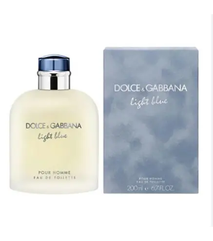 DOLCE GABBANA LIGHT BLUE POUR HOMME EAU DE TOILETTE 200ML VAPORIZADOR