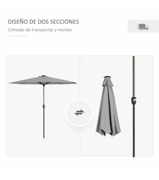 Sombrilla de Jardín