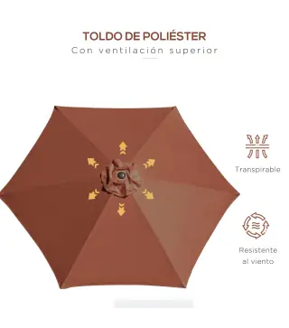 Sombrilla de Jardín