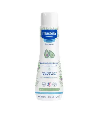 MUSTELA BEBE MULTI-SENSORY BUBBLE BATH PIEL NORMAL 200ML