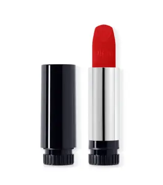DIOR ROUGE DIOR BARRA DE LABIOS 999 SATIN VELVET RECARGA 30ML