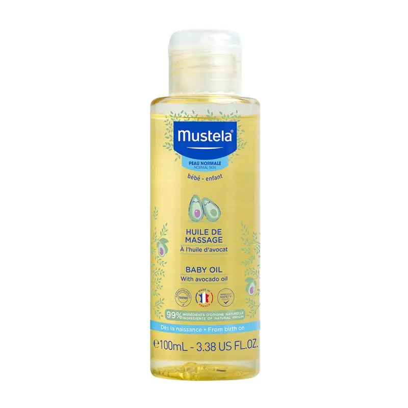 MUSTELA BEBE ACEITE CORPORAL ACEITE CORPORAL PIEL NORMAL CON AGUACATE 100ML