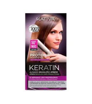 KATIVA KERATIN ALISADO BRASILEÑO KIT 150ML