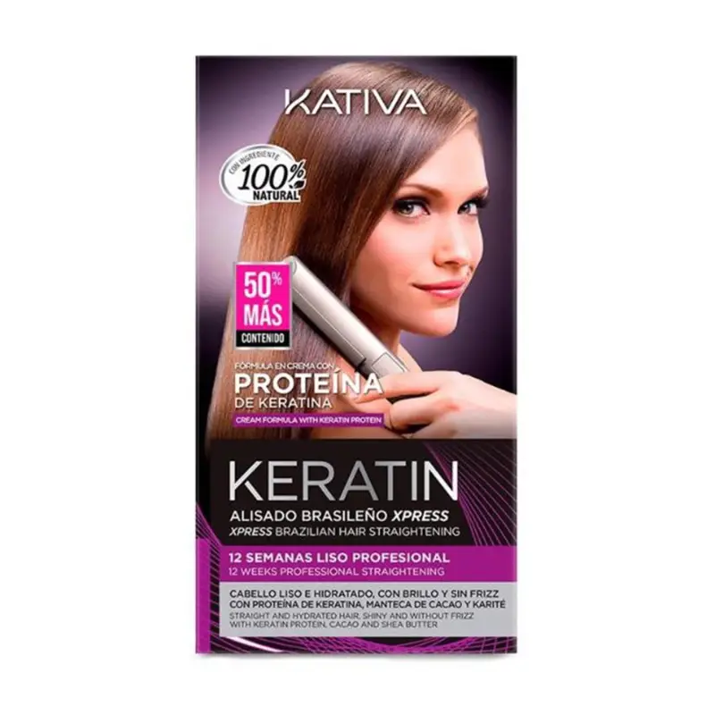 KATIVA KERATIN ALISADO BRASILEÑO KIT 150ML