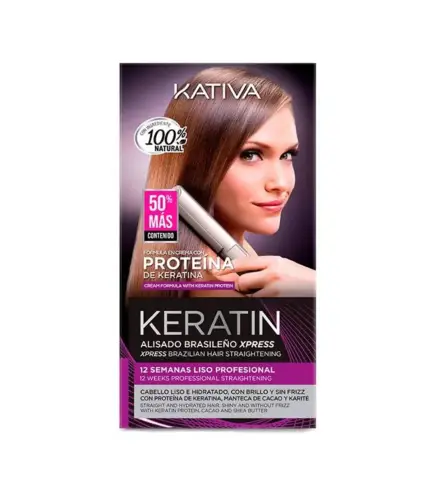 KATIVA KERATIN ALISADO BRASILEÑO KIT 150ML