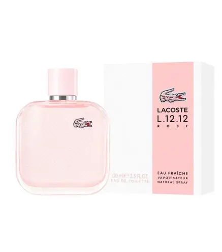 LACOSTE L.12.12 ROSE EAU FRAICHE 100ML VAPORIZADOR