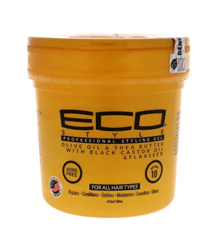 ECO STYLE OLIVE OIL OIL CREAM BLACK CASTOR TODO TIPO DE CABELLO 473ML