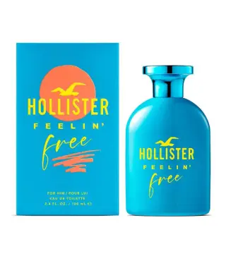 HOLLISTER FEELIN FREE EAU DE TOILETTE FOR HIM 100ML VAPORIZADOR