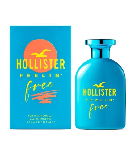 HOLLISTER FEELIN FREE EAU DE TOILETTE FOR HIM 100ML VAPORIZADOR