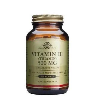 SOLGAR VITAMIN B1 THIAMIN SUPLEMENTO ALIMENTICIO 500ML