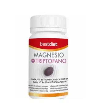 BESTDIET MAGNESIO TRIPTOFANO CAPSULAS PACK 30UN