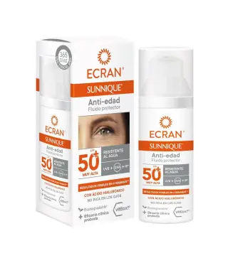 ECRAN SUNNIQUE FLUIDO PROTECTOR ANTI-EDAD SPF50+ 50ML