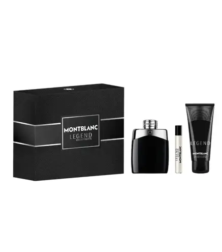MONTBLANC LEGEND EAU DE TOILETTE 100ML VAPORIZADOR + LOCION CORPORAL 75ML + MINIATURA 1U.