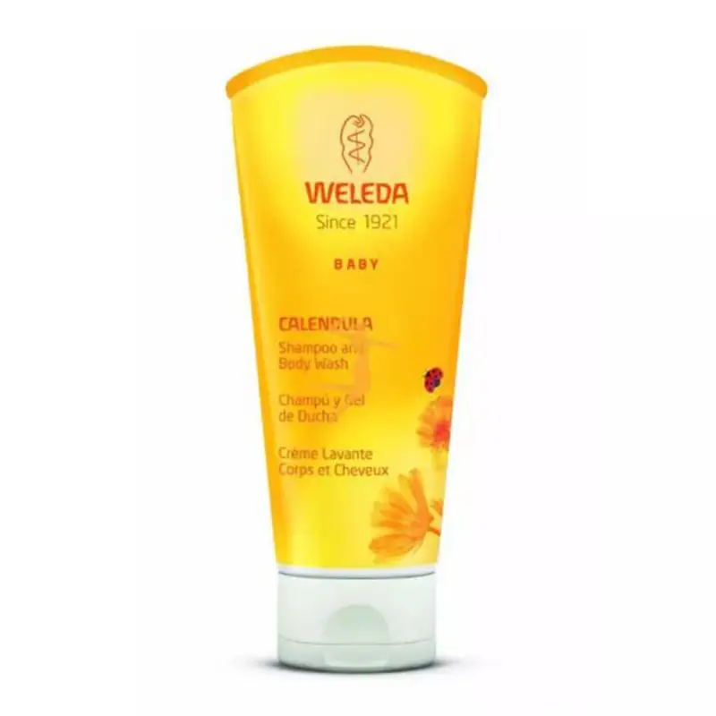 WELEDA BABY CALENDULA CHAMPU GEL DE BAÑO 200ML