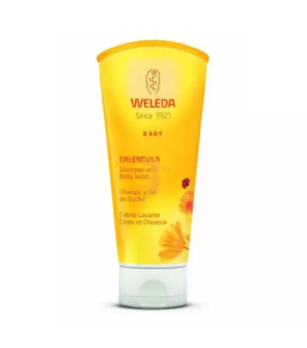 WELEDA BABY CALENDULA CHAMPU GEL DE BAÑO 200ML