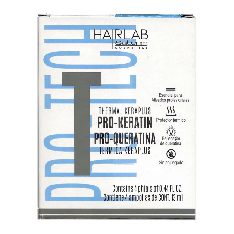 SALERM HAIRLAB THERMAL KERAPLUS PRO-KERATIN PACK 4UN