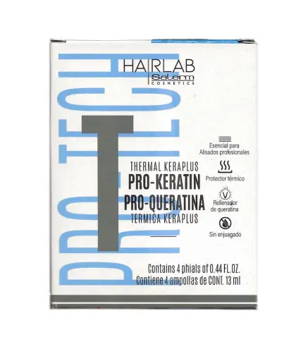 SALERM HAIRLAB THERMAL KERAPLUS PRO-KERATIN PACK 4UN