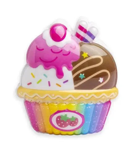 MARTINELIA WHIMS CUPCAKE MAKEUP PALETA SOMBRA DE OJOS 1UN + BRILLO DE LABIOS 7UN