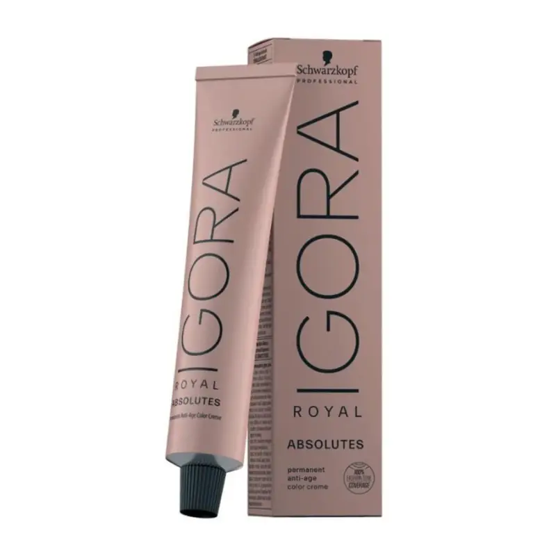 SCHWARZKPOF IGORA ROYAL ABSOLUTES PERMANENT ANTI-AGE COLOR CREME 60ML