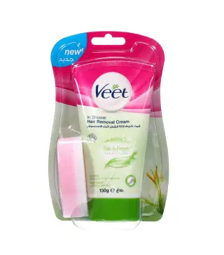 VEET HAIR REMOVAL CREMA 150ML + ESPONJA 1U.