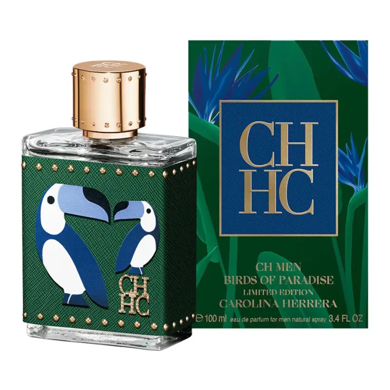 CAROLINA HERRERA CH BIRDS OF PARADISE MEN EAU DE PARFUM E.L 100ML VAPORIZADOR