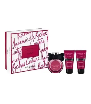 ROCHAS MEDMOISELLE COUTURE BODY 3UN + LOCION CORPORAL 75ML + EAU DE PARFUM 1U.