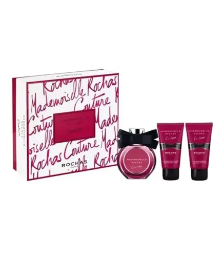ROCHAS MEDMOISELLE COUTURE BODY 3UN + LOCION CORPORAL 75ML + EAU DE PARFUM 1U.
