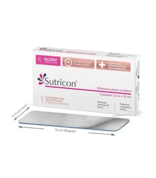 SUTRICON CICATRICES PACK PARCHES 3X10CM 1UN