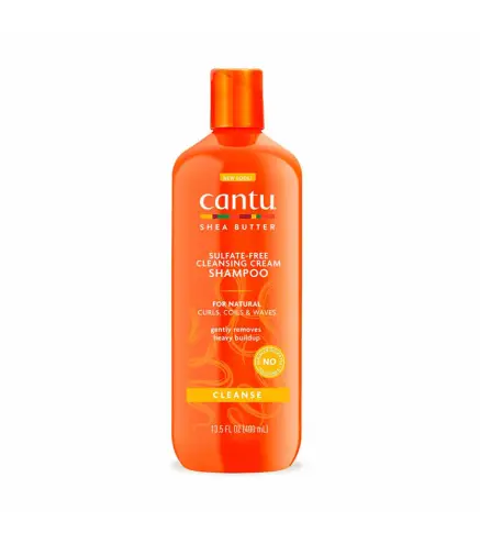 CANTU SHEA BUTTER CHAMPU LIMPIADOR CREMA SIN SULFATOS 400ML