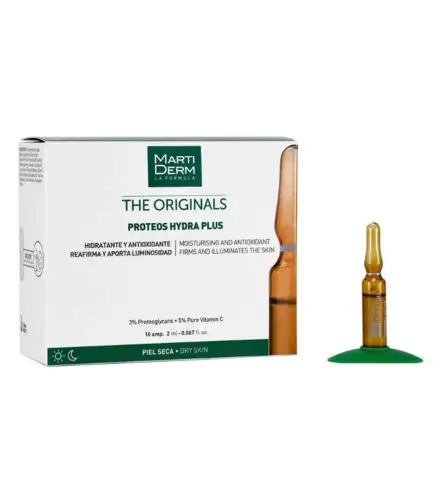MARTIDERM LA FORMULA THE ORIGINALS PROTEOS HYDRA-PLUS TRATAMIENTO PIEL SECA 10UN