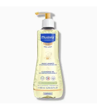 MUSTELA BEBE ACEITE LIMPIADOR PIEL SECA 500ML