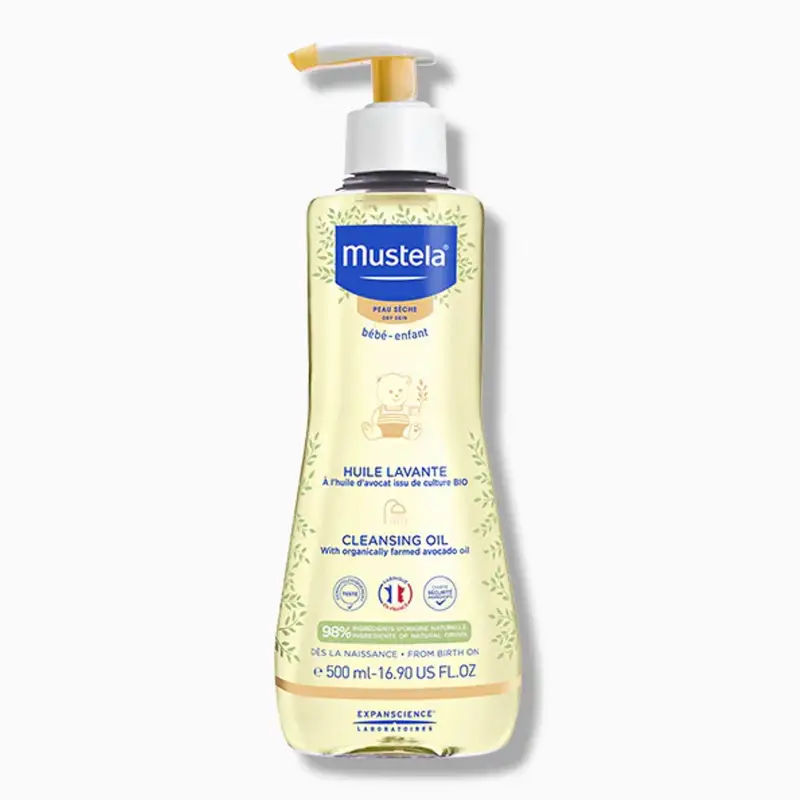 MUSTELA BEBE ACEITE LIMPIADOR PIEL SECA 500ML