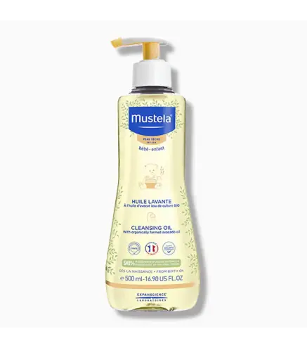 MUSTELA BEBE ACEITE LIMPIADOR PIEL SECA 500ML