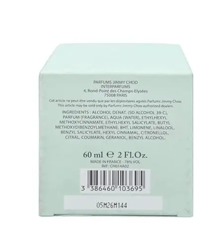 JIMMY CHOO EAU DE TOILETTE TESTER 100ML VAPORIZADOR