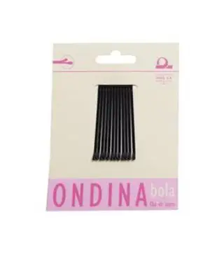 EUROSTIL BOLA NEGRO NEGRO CLIPS ONDINA 50MM CARTON 1UN
