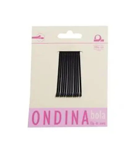 EUROSTIL BOLA NEGRO NEGRO CLIPS ONDINA 50MM CARTON 1UN