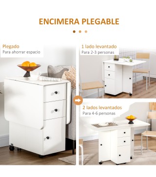 Mesa Plegable Cocina