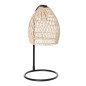Lámpara de Mesa Decorativa con Pantalla de Ratán Casquillo E27 Máx. 40W para Dormitorio Salón Ø20x41 cm Natural Lámpara de Mesa Decorativa con Pantalla de Ratán Casquillo E27 Máx. 40W para Dormitorio Salón Ø20x41 cm Natural