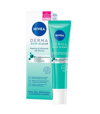 NIVEA DERMASKIN EXFOLIANTE FACIAL CREMA DE NOCHE 40ML