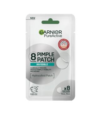 GARNIER ACTIVE PIMPLE PARCHES INVISIBLES 8H 22UN