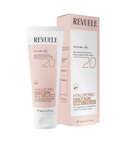 REVUELE HYALURONIC DIALY SUN CREMA DE MANOS SPF20 80ML