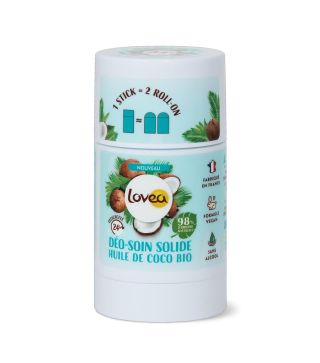 LOVEA ACEITE DE COCO DESODORANTE BARRA 50GR