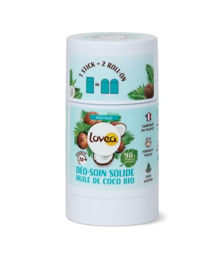 LOVEA ACEITE DE COCO DESODORANTE BARRA 50GR